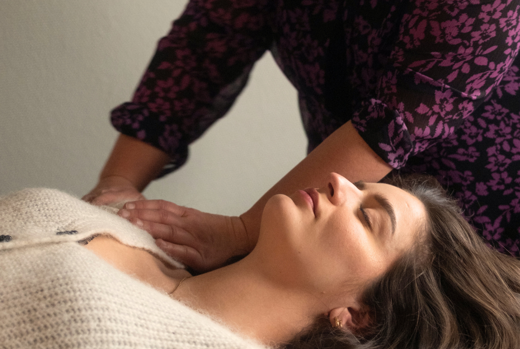 Esther Hut geeft Reflexintegratie behandeling